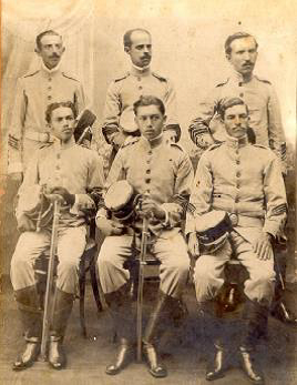 Sargentos da 2ª Cia da Escola de Graduados - 1914